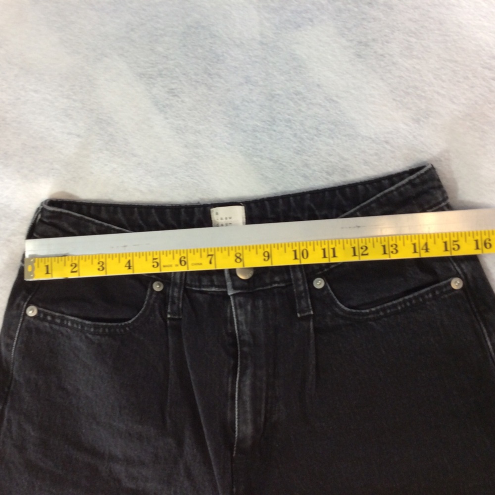 a new day Black Boyfriend Jeans size 10 gently used #316 - Picture 5 of 8